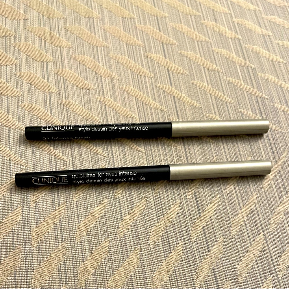 2 Clinique Quickliner for Eyes Intense Eyeliners